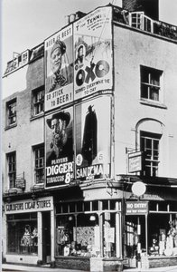 Advertising boards in Guildford by English Photographer